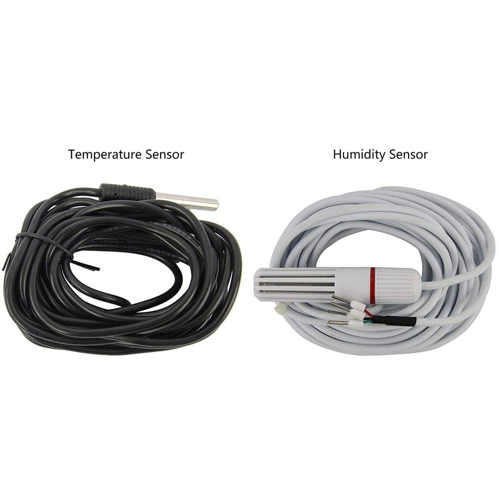 Elitech RCW-400A Wireless Temperature and Humidity Data Logger Remote Monitor Cloud Data Storage with 4 Sensors - Elitechustore