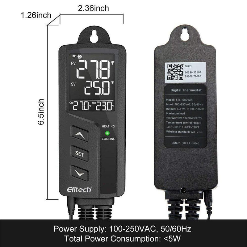 Digital Temperature Monitor with Remote Sensor and Frost Point Alarm