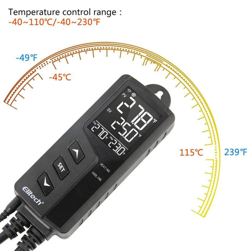 Digital Thermostat Temperature Controller Indoor Air Conditioner Room Tools  1V