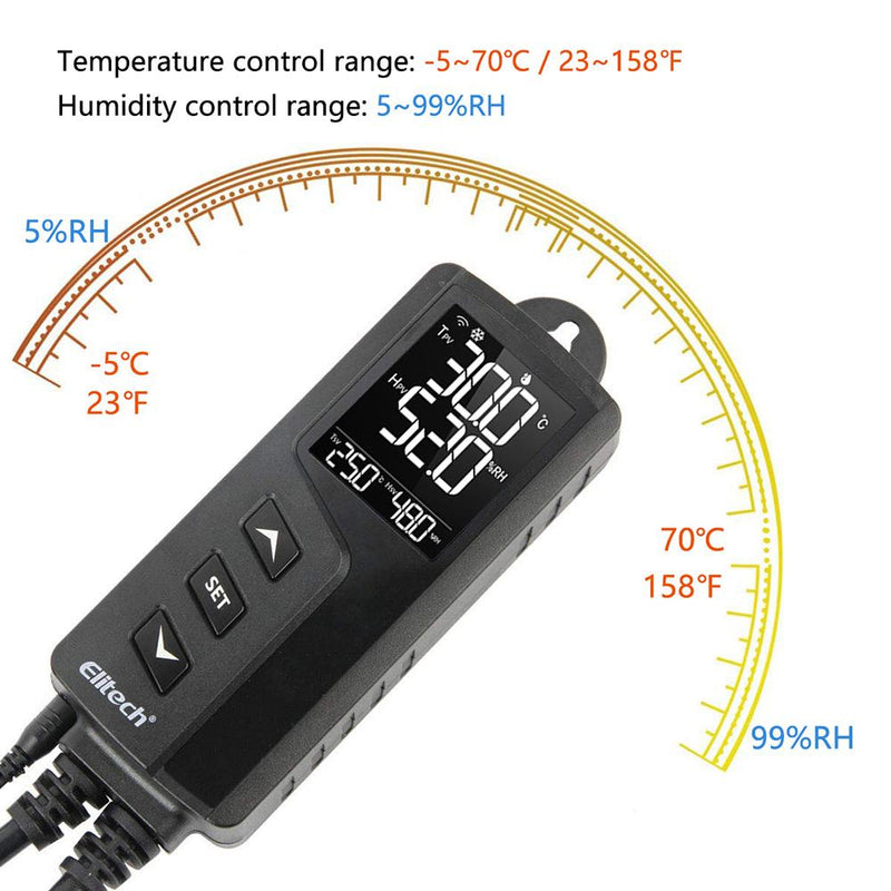 Terrarium Thermometer-Hygrometer, Environmental Controls