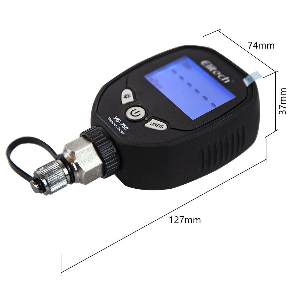 Elitech VG-760 Digital Micron Vacuum Gauge 8 Units - Elitech Technology, Inc.