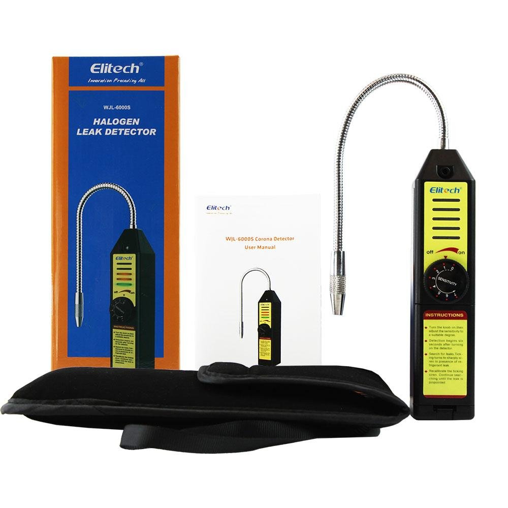 Elitech WJL-6000S Refrigerant Leak Detector Flashlight - Elitech Technology, Inc.