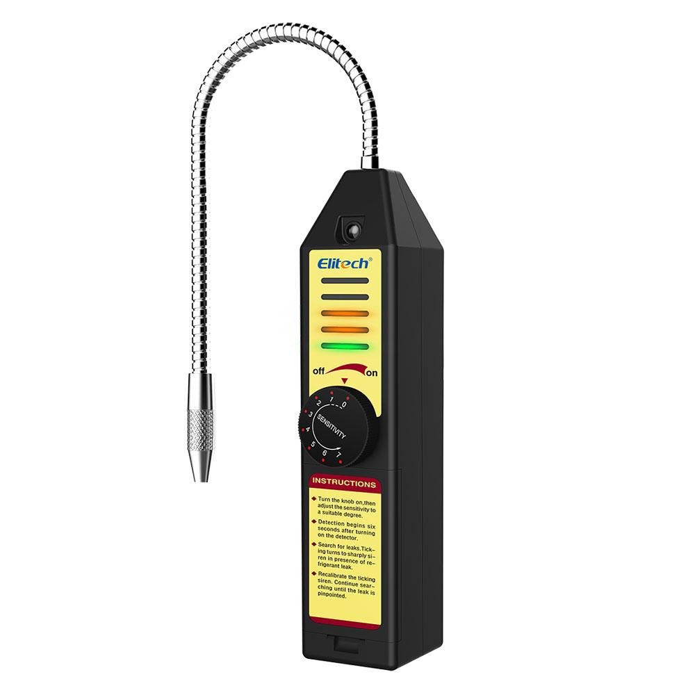 Elitech WJL-6000S Refrigerant Leak Detector Flashlight - Elitech Technology, Inc.