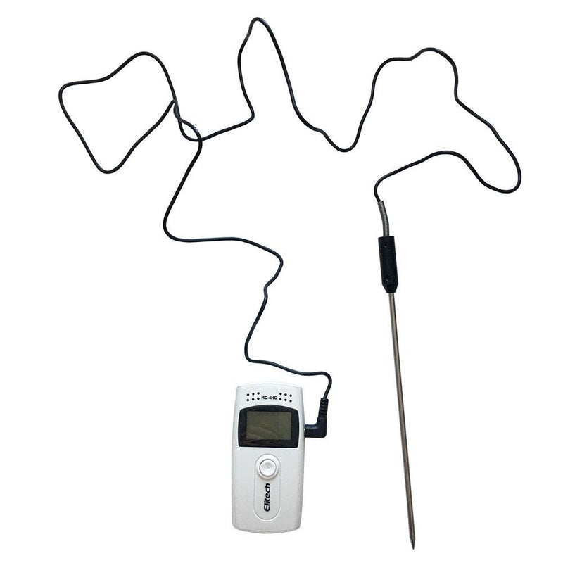 RC-4/RC-4HC Temperature Data Logger Long Metal Temperature Probe - Elitechustore