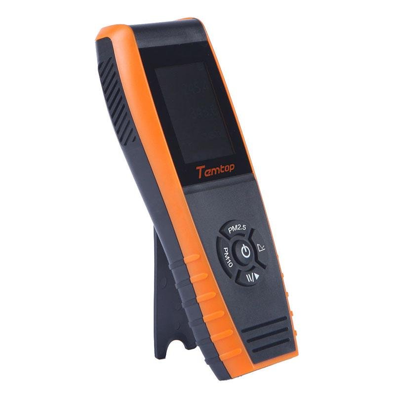 Temtop P600 Air Quality Laser Particle Detector Professional Meter for PM2.5/PM10 TFT Color LCD Display - Elitechustore