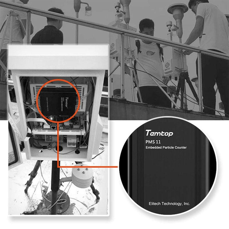 Temtop PMS 11 Embedded Particle Counter for Particulate Filtration Efficiency Tester - Elitech Technology, Inc.