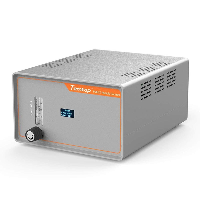 Temtop PMS 22 Particle Counter w/ Flow Rate 2.83 L/min Detecting 0.3μm 0.5μm 1μm 2.5μm 5μm 10μm - Elitech Technology, Inc.
