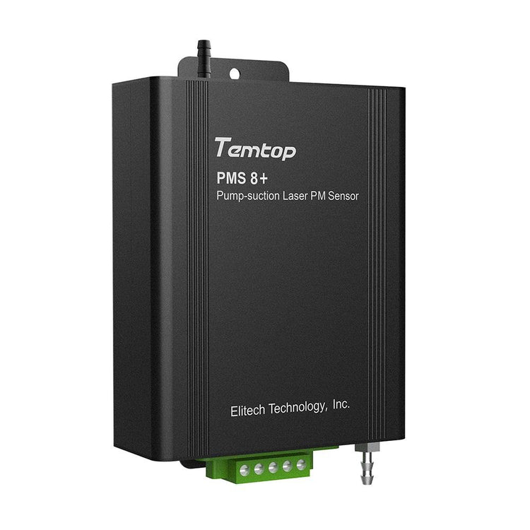 Temtop PMS 8+ Pump Suction Laser Particle Sensor Professional for PM10/TSP Air Quality Monitor Particle Counter - Elitech Technology, Inc.