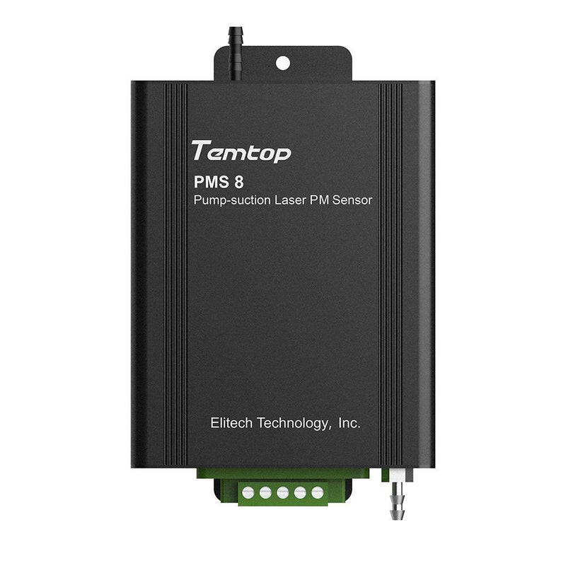 Temtop PMS 8 Pump Suction Laser Particle Sensor Professional for PM2.5/PM10 Air Quality Monitor Particle Counter - Elitech Technology, Inc.